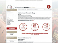 arbeitnehmerhilfe-freiburg.de Webseite Vorschau