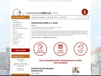 arbeitnehmerhilfe-halle.de Webseite Vorschau