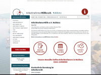 arbeitnehmerhilfe-koblenz.de Webseite Vorschau