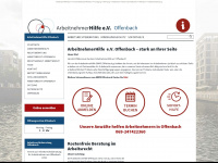 arbeitnehmerhilfe-offenbach.de Webseite Vorschau