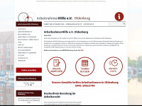 arbeitnehmerhilfe-oldenburg.de Webseite Vorschau