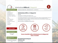 arbeitnehmerhilfe-wuppertal.de Webseite Vorschau