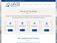 ias-wohnungsverwaltung.de Webseite Vorschau