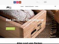 bax-im-holz.de Webseite Vorschau