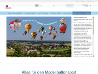 modellballoneboelling-shop.de Webseite Vorschau