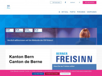 fdp-brienz.ch Webseite Vorschau