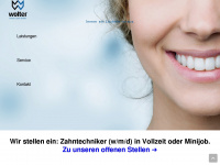 wolter-dental.de Webseite Vorschau