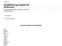 bestattungsvergleich.ch Webseite Vorschau