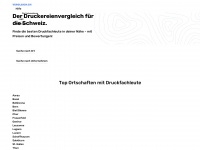 druckereien-vergleich.ch Webseite Vorschau