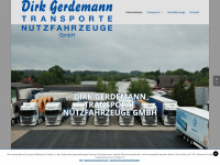 gerdemann.com Webseite Vorschau