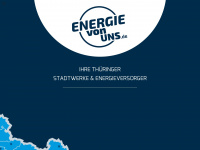 energie-von-uns.de Webseite Vorschau