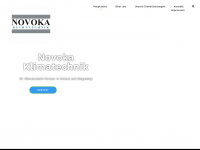 novoka-klimatechnik.de Webseite Vorschau