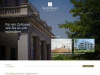newstreet.ch Webseite Vorschau