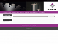 diamantec.ch Webseite Vorschau