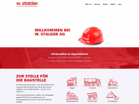 stalderbigenthal.ch Webseite Vorschau