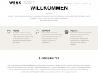 wenk-tischkultur.de Webseite Vorschau