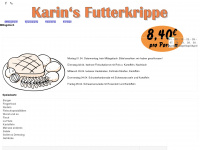karins-futterkrippe.de Webseite Vorschau