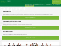 grafgrün.ch Webseite Vorschau