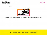 one-more-agency.de Webseite Vorschau