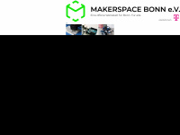 makerspacebonn.de Webseite Vorschau