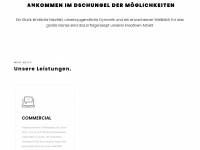 annexproductions.com Webseite Vorschau