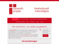 nazareth-projekt.de Webseite Vorschau