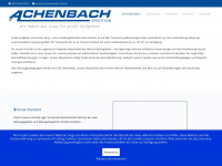 spedition-achenbach.com Webseite Vorschau