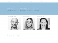 psychotherapie1090.at Webseite Vorschau
