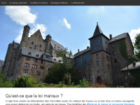 loi-malraux-explication.fr Webseite Vorschau