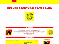 sportkeglerbern.ch Webseite Vorschau