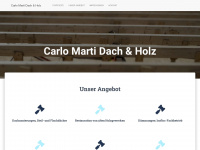 carlo-marti.ch Webseite Vorschau