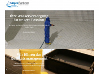 aquapartner.ch Webseite Vorschau