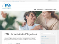 fan-pflegedienst.de Webseite Vorschau