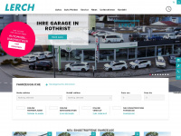 autolerch.ch Webseite Vorschau