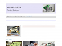 autotext-software.de Webseite Vorschau