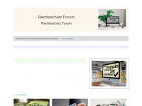 forum-rechtsschutz.de Webseite Vorschau