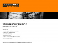 brauchle-wanted.de Webseite Vorschau