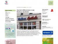 medicus-apotheke-berlin.de Webseite Vorschau