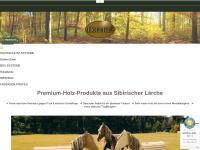 holztec-shop.de Webseite Vorschau