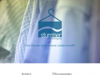 stummer-textilreinigung.at Webseite Vorschau