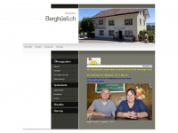 berghüsli.ch Webseite Vorschau