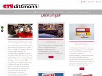 dittmann.info Webseite Vorschau