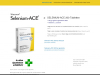 selenium-ace.de Webseite Vorschau