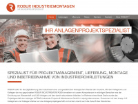 robur-industriemontagen.de Webseite Vorschau