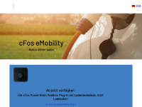cfos-emobility.de Webseite Vorschau