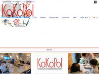 kokopol.eu Webseite Vorschau
