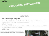 carsharing-furtwangen.de Webseite Vorschau