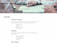website-konstruktion.de Webseite Vorschau