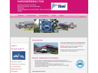 karosseriebau-toni.it Webseite Vorschau