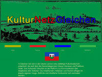 kulturnetz-gleichen.de Webseite Vorschau